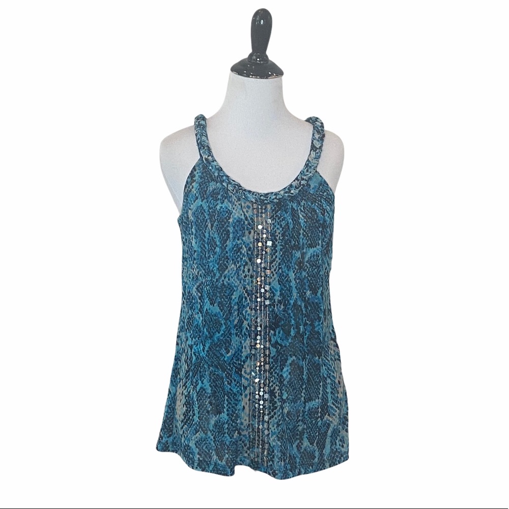 INC International Concepts Halter Tonal Tank Size Medium